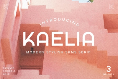 KAELIA - Simple Stylish Typeface