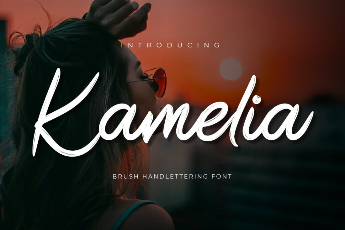 Kamelia - Brush Handwritten Font