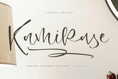 Kamikase Modern Handwritten Font