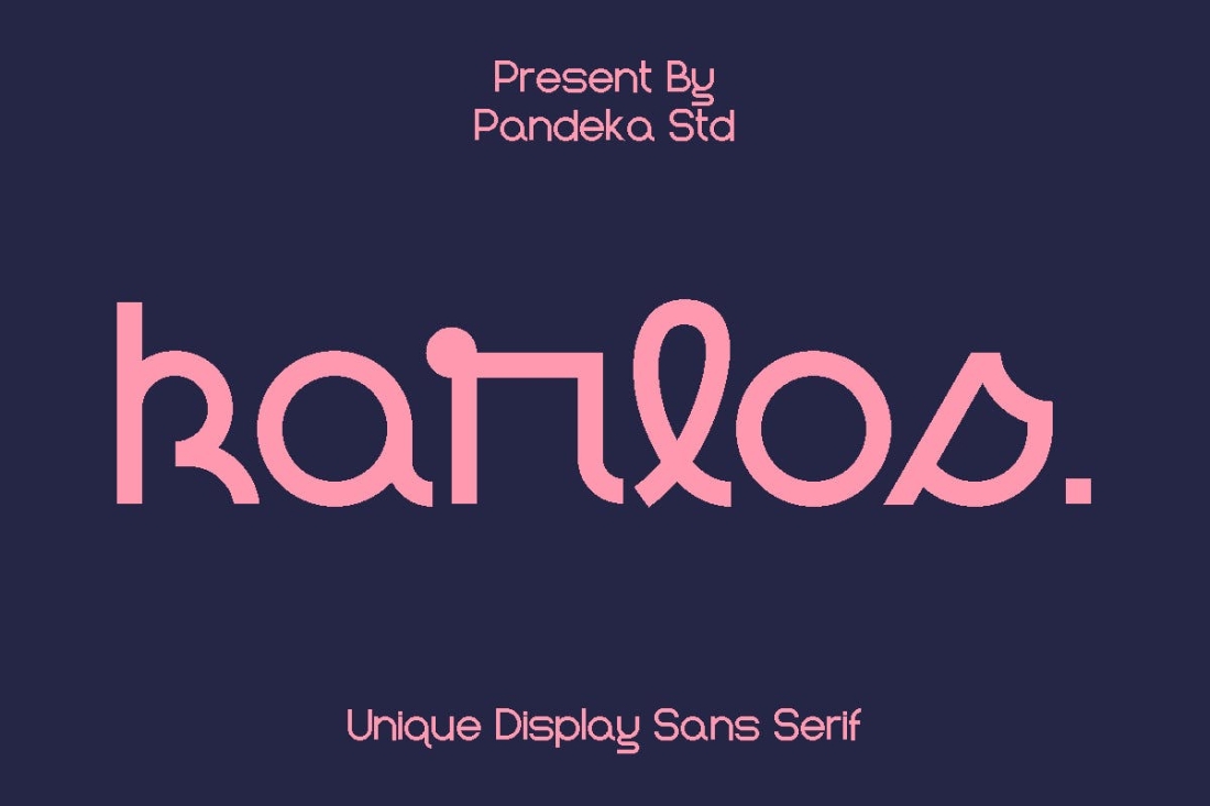 Karlos - Modern Unique Sans Font
