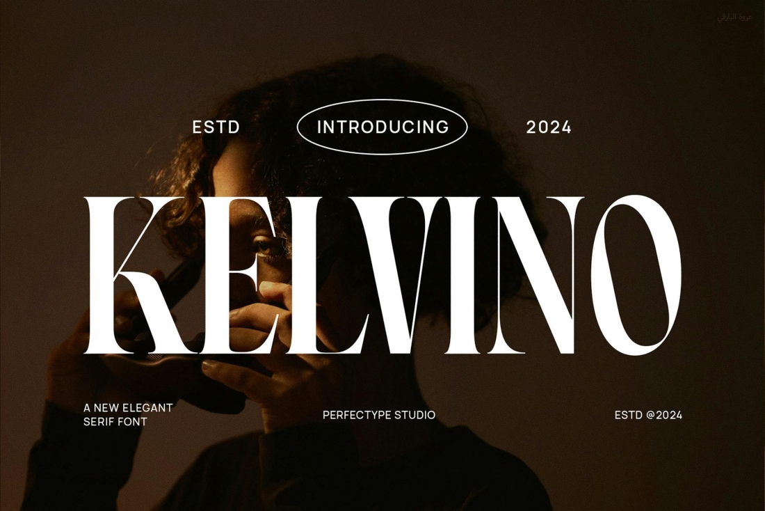 Kelvino Elegant Serif Font Typeface