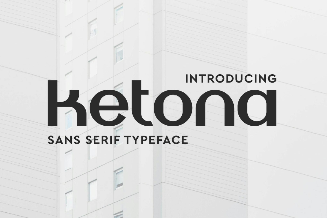 Ketona - Modern Sans Serif Font