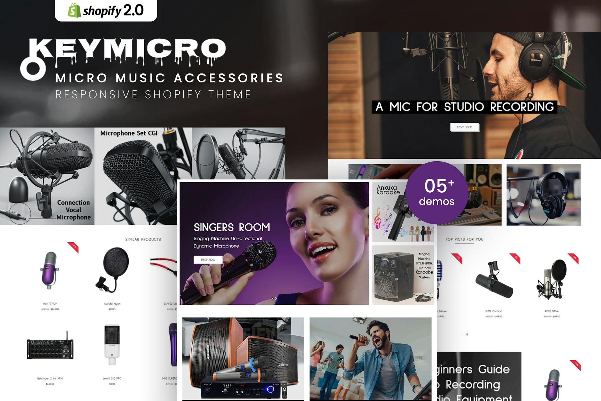 Keymicro – Micro Music Accessories Shopify Theme