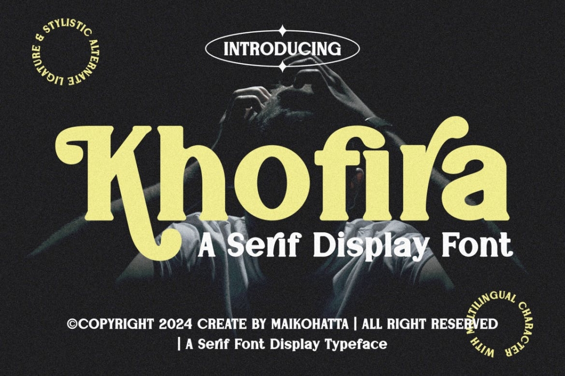 Khofira - Serif Display Font