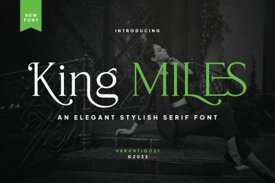 King Miles - Elegant Serif Font