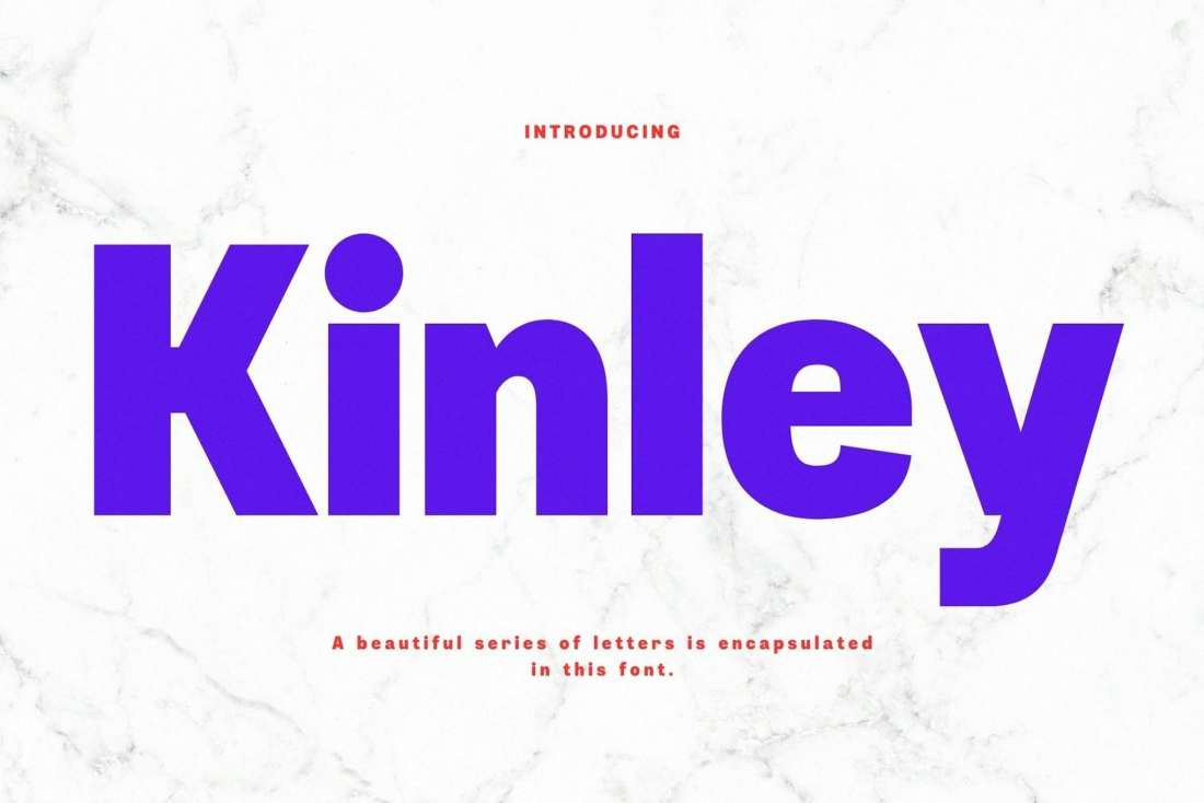 Kinley Modern Futuristik Font