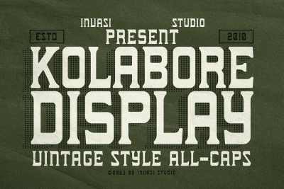 Kolabore - vintage Display