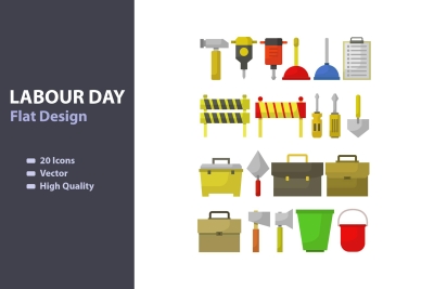 Labor Day Icon Pack