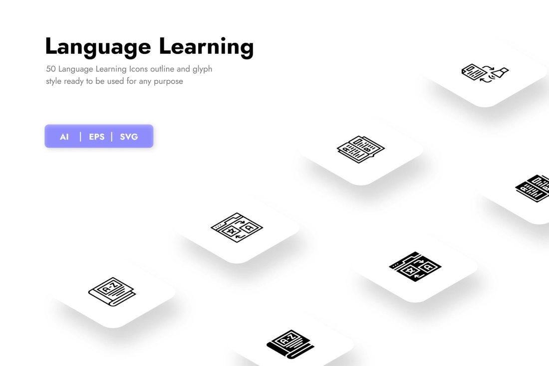 Language Learning Icon