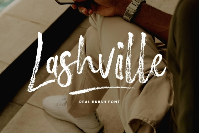 Lashville - Brush Font
