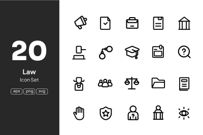 Law Icons