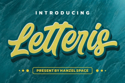 Letteris - Modern Script Font