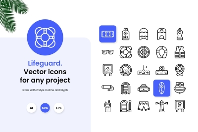 Lifeguard Icons