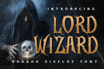 Lord Wizard Metal Horror Font