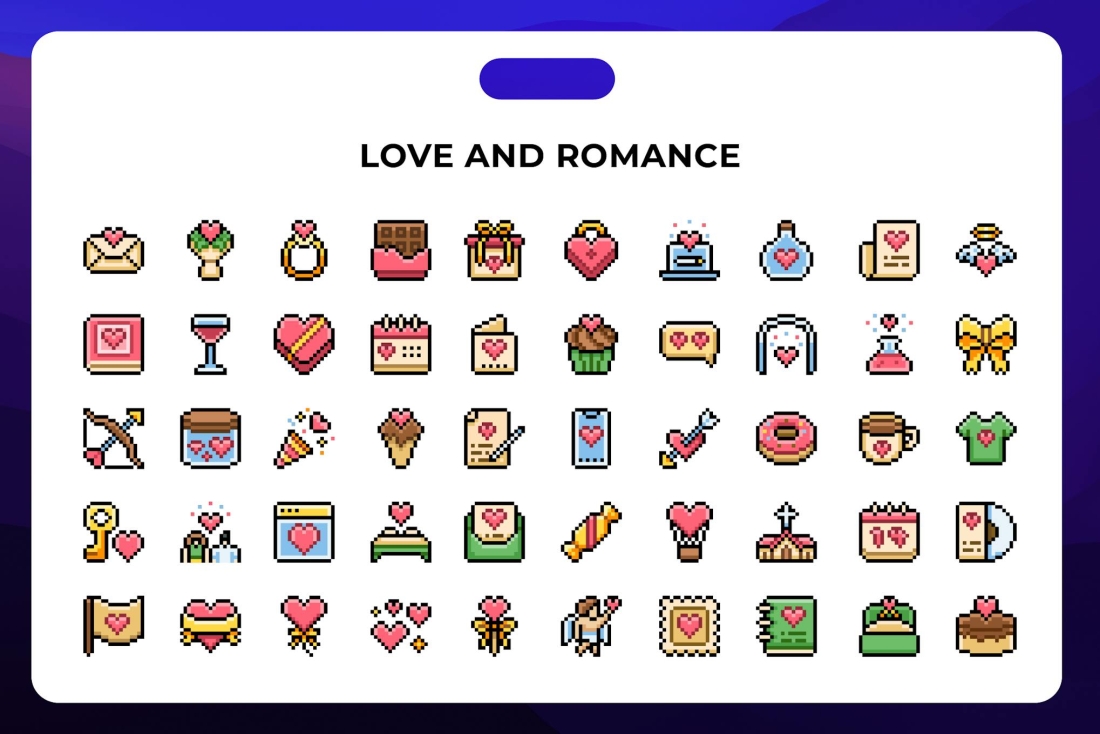Love and Romance Icons