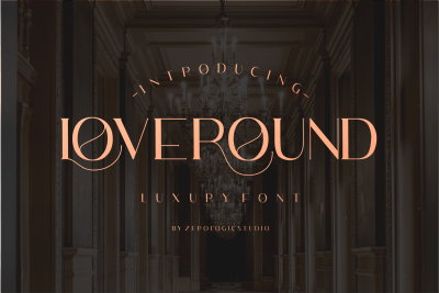 LOVEROUND LUXURY FONT