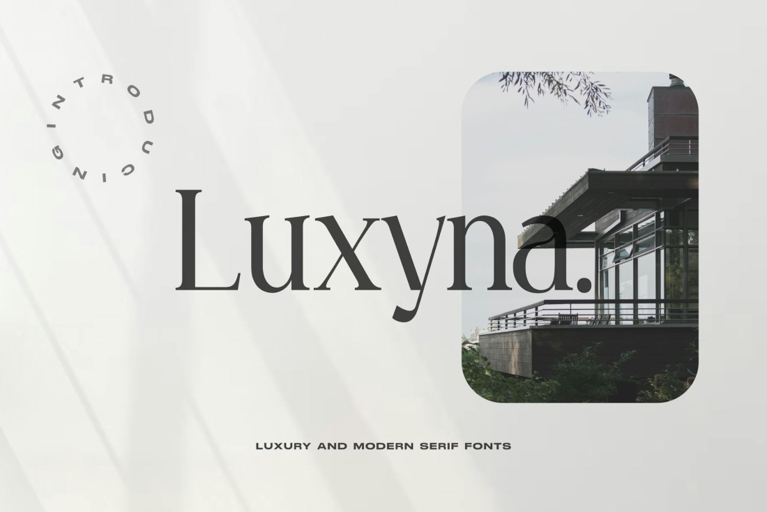 Luxury Serif Font