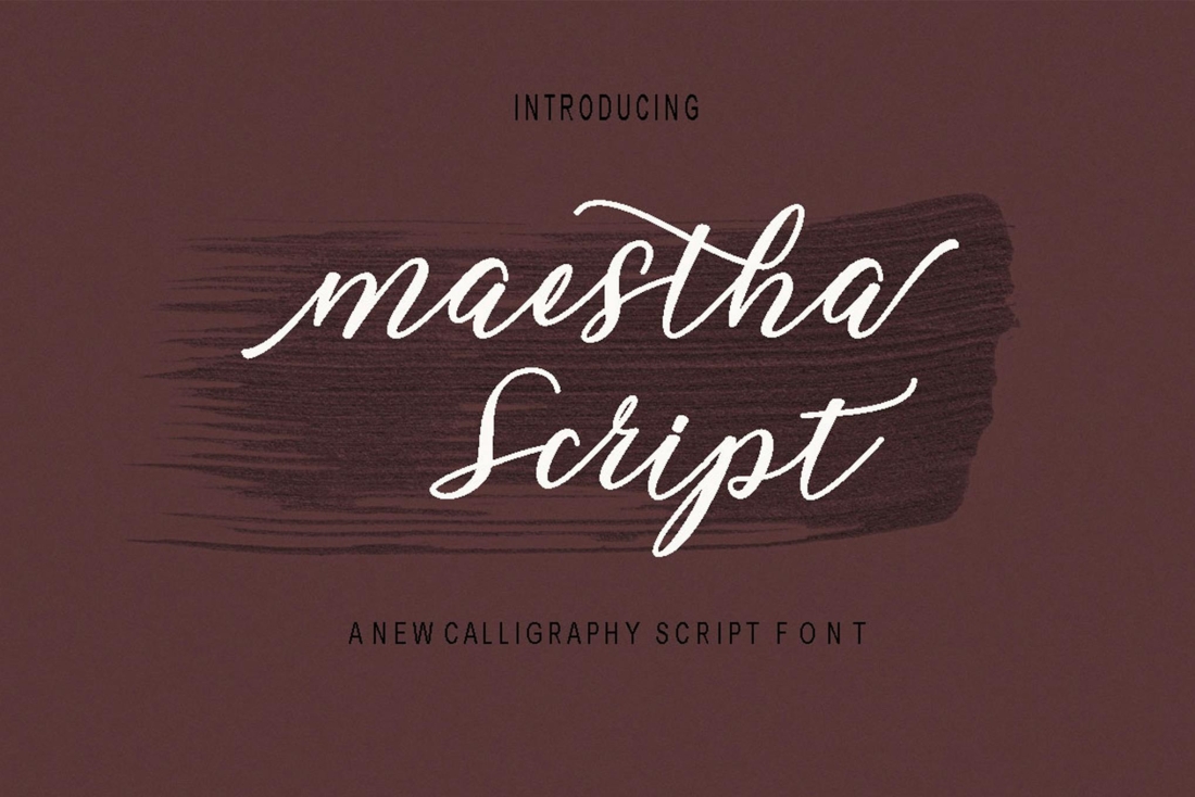 Maestha Fonts