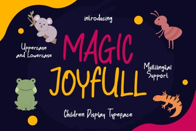 Magic Joyfull - Children Display Typeface