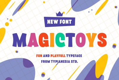 Magictoys - Fun and Playful Typeface