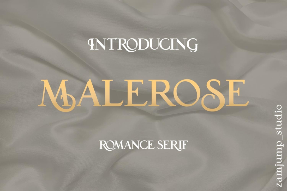 MALEROSE - The Romance Serif