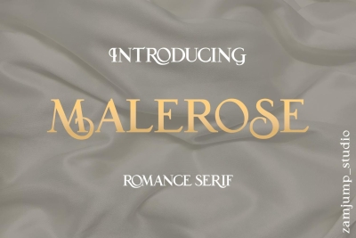 MALEROSE - The Romance Serif