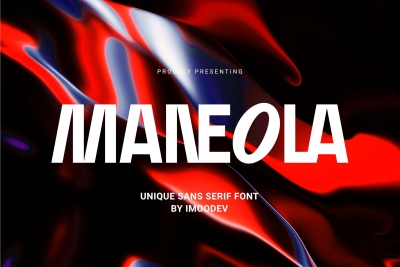 Maneola - Sans Serif Typeface