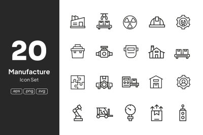 Manufacture Icons