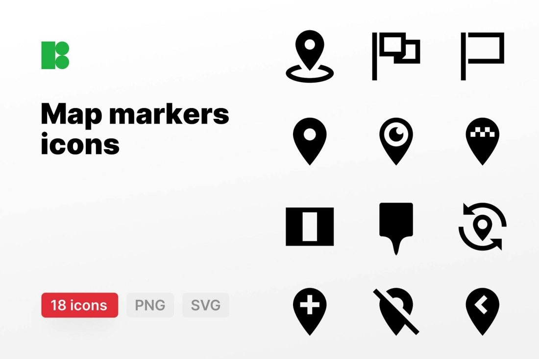 Map markers