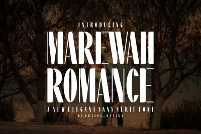 Marewah Romance - Font
