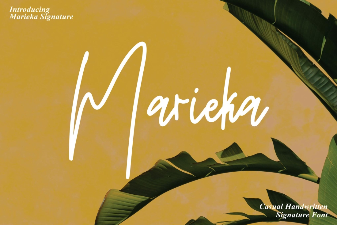 Marieka - Casual Handwritten