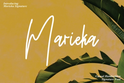 Marieka - Casual Handwritten