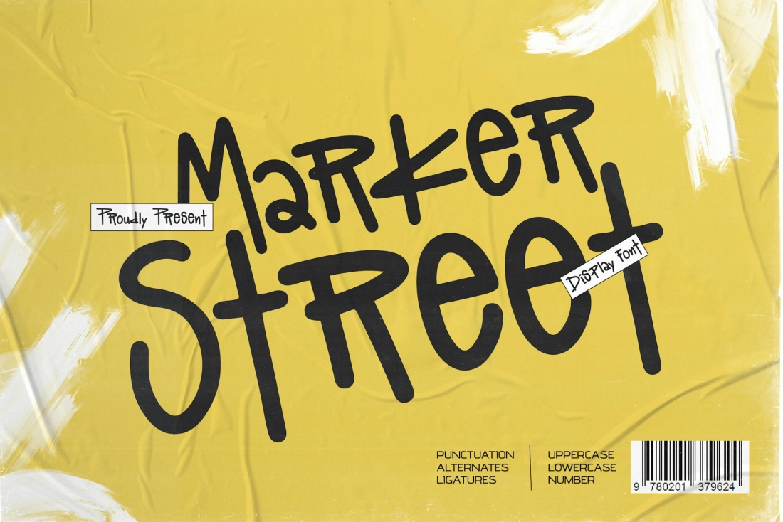 Marker Street - Handwritten Urban Font