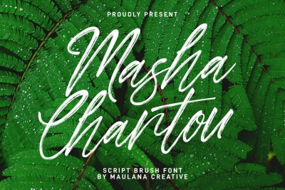 Masha Chantou Script Brush Font