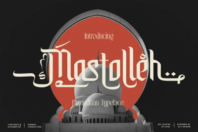 Mastolleh Ramadan Typeface