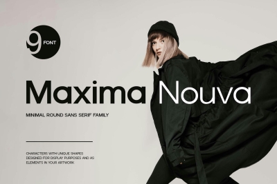 Maxima Nouva Modern Sans Serif Font Family