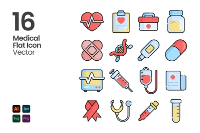 Medical Flat Icons