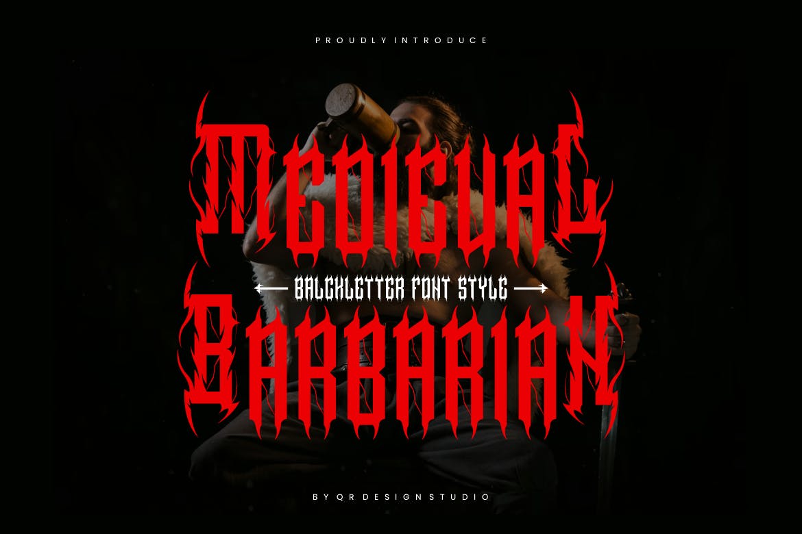 Medieval Barbarian – Gothic & Blackletter Font
