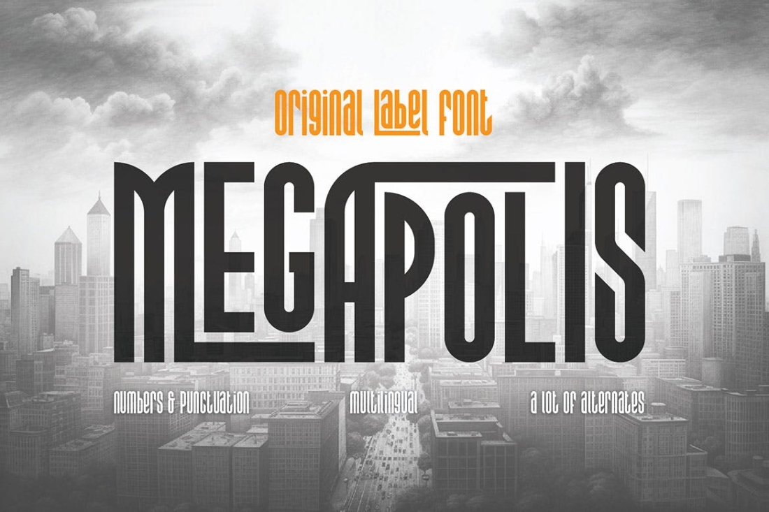 Megapolis Display Font