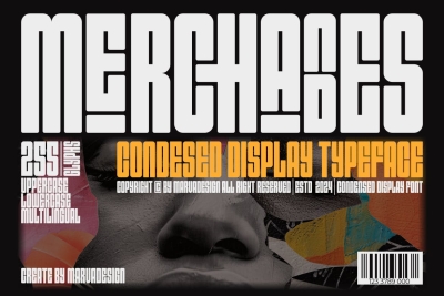 Merchandes - A Condensed Display Font