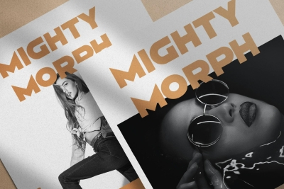 Mighty Morph - Dynamic Typeface