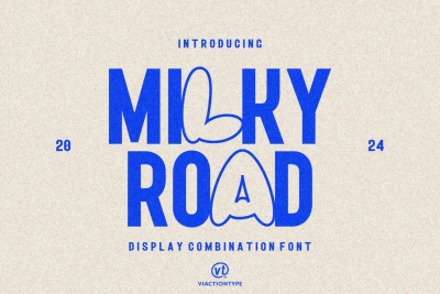 Milky Road - Font Combination