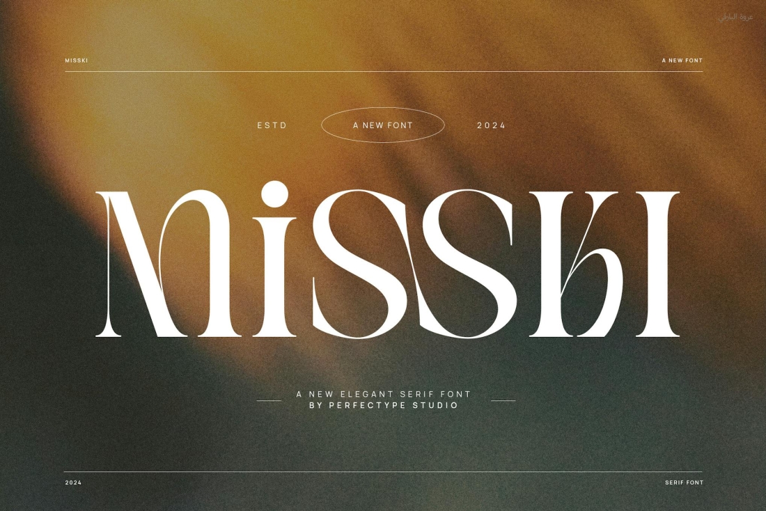Missky Elegant Serif Font Typeface