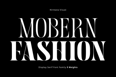 Mobern Fashion - Retro Font