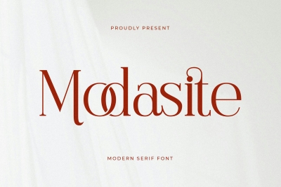 Modasite Modern Serif Font