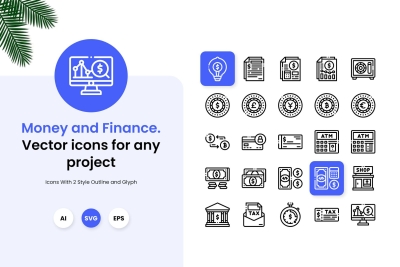 Money and Finance Icons