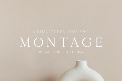 Montage Serif Font