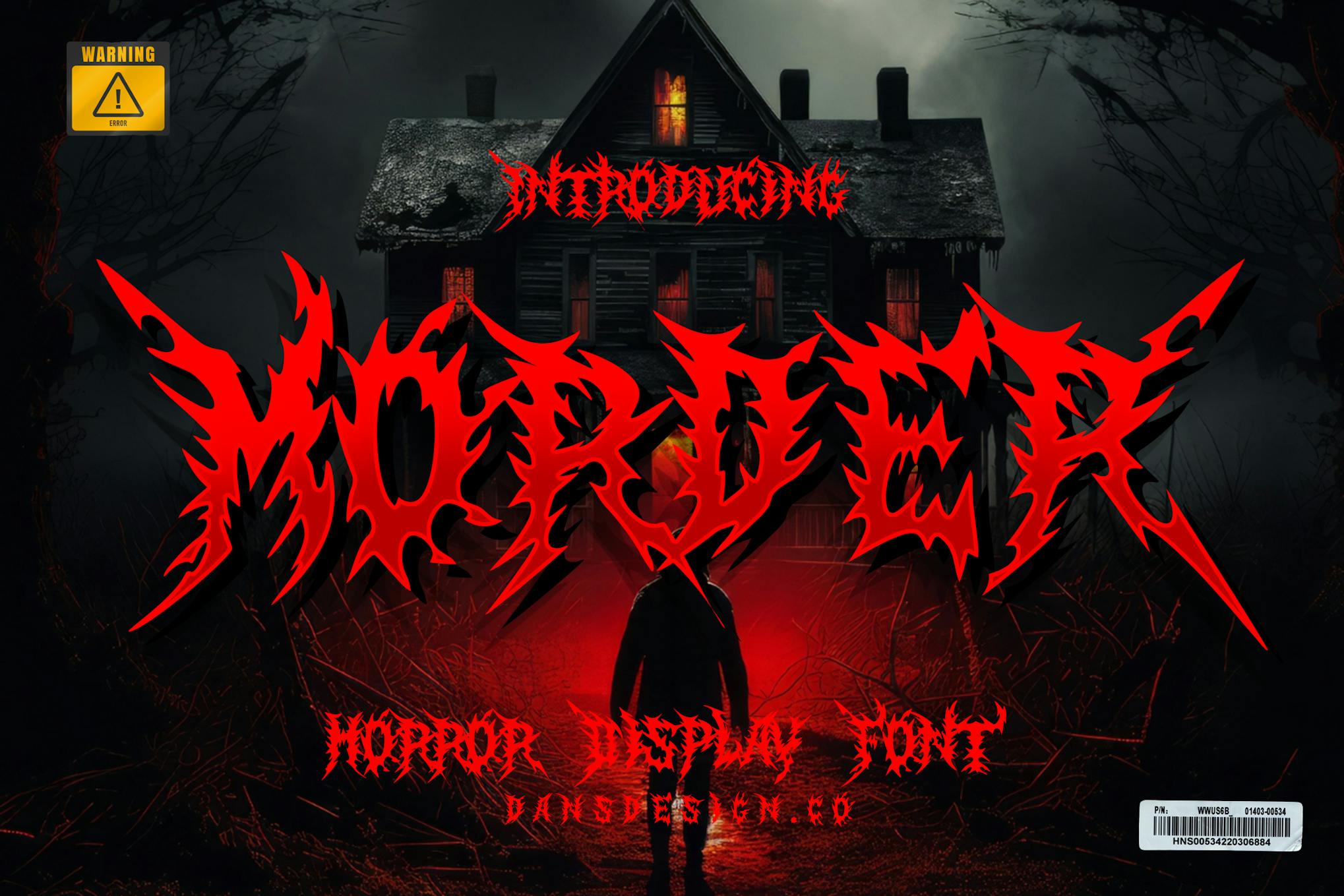 MordeR Metal Horror Font