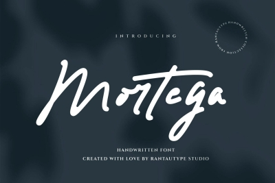 Mortega Handwritten Font