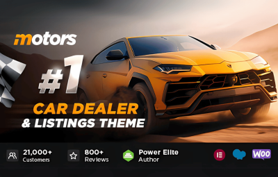 Motors - Car Dealer, Rental & Listing Theme 5.6.67